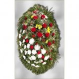 Венки с живыми цветами