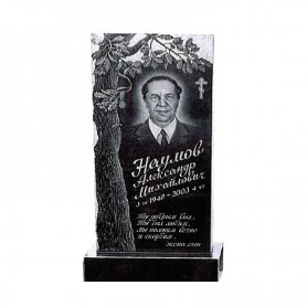 Одинарный гранитный памятник - 142