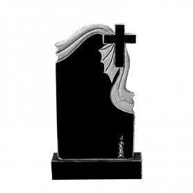 Одинарный гранитный памятник - 150