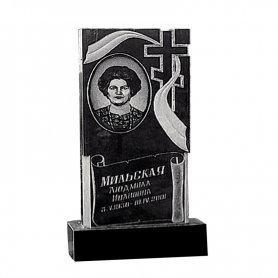 Одинарный гранитный памятник - 156