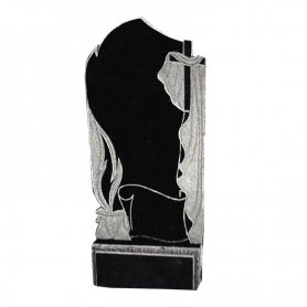 Одинарный гранитный памятник - 196