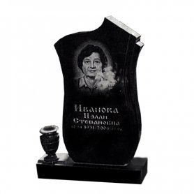 Одинарный гранитный памятник - 197