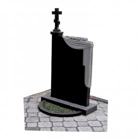 Одинарный гранитный памятник - 305