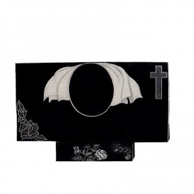 Двойной гранитный памятник - 250