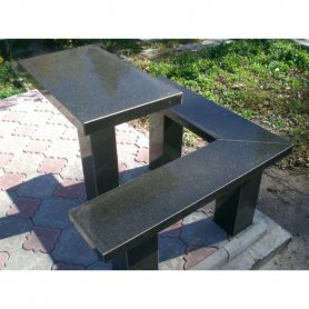 Гранитные столы и лавочки