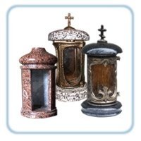 Ритуальные вазы, лампадки