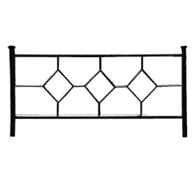 Оградка металлическая - 002