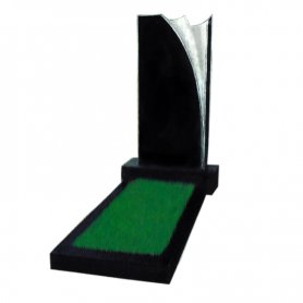 Одинарный гранитный памятник - 055