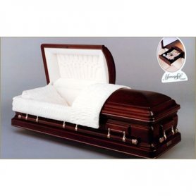 Гроб двухкрышечный VIP №06