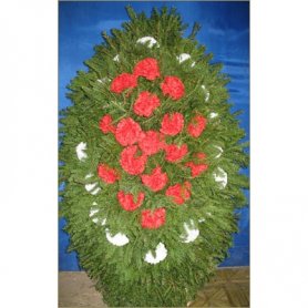 Венок хвойный №04