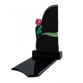 Одинарный гранитный памятник - 072